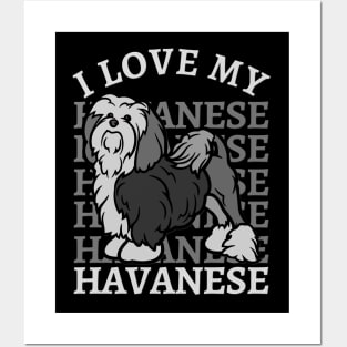 I love my Havanese Life is better with my dogs Dogs I love all the dogs Posters and Art